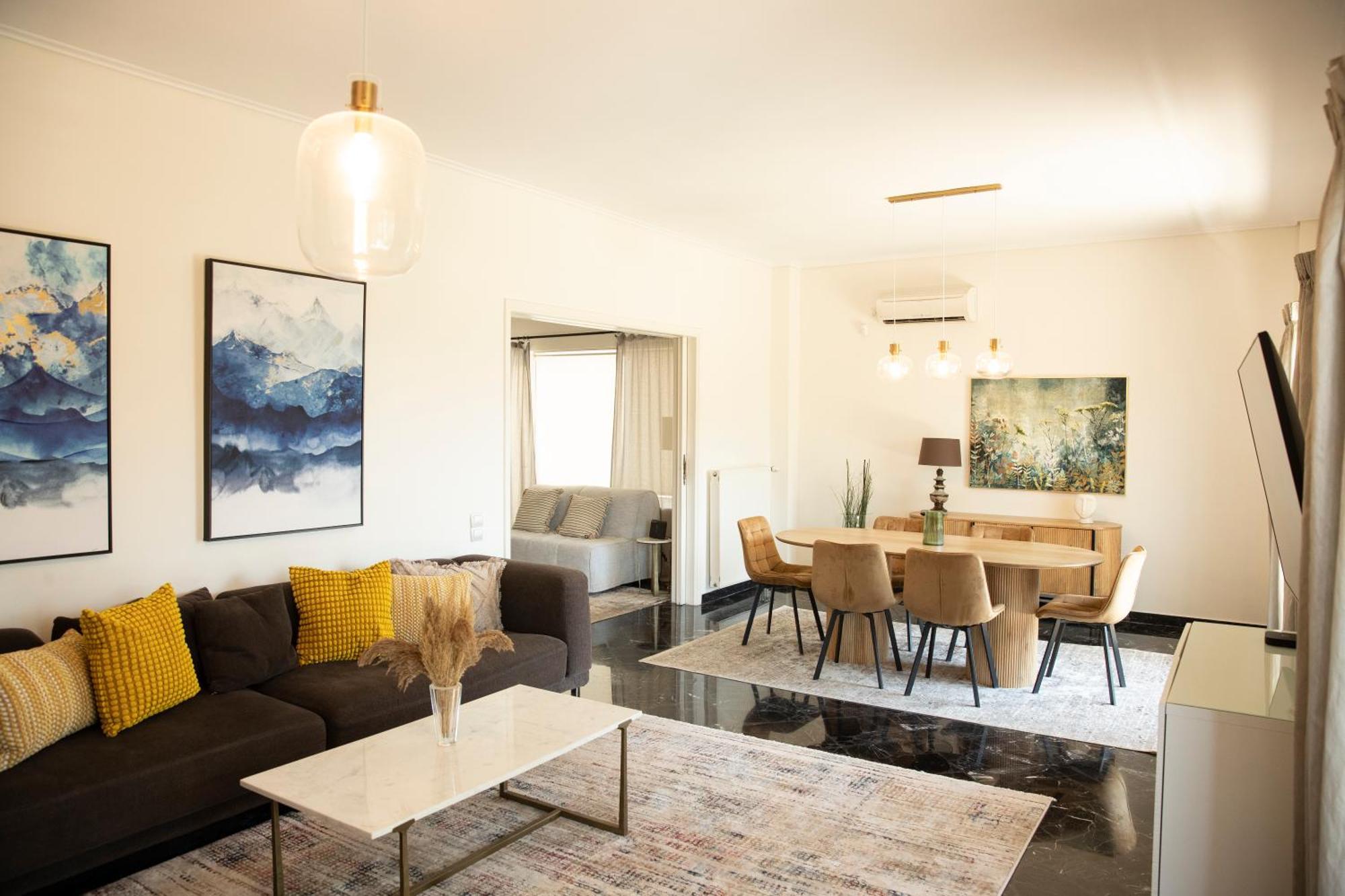 Spacious Glyfada Golf 4Br -Near Beach + Shops Athens Exterior photo