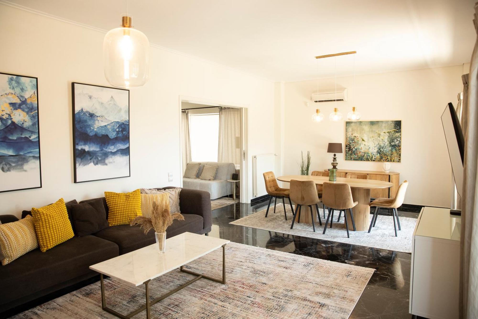 Spacious Glyfada Golf 4Br -Near Beach + Shops Athens Exterior photo